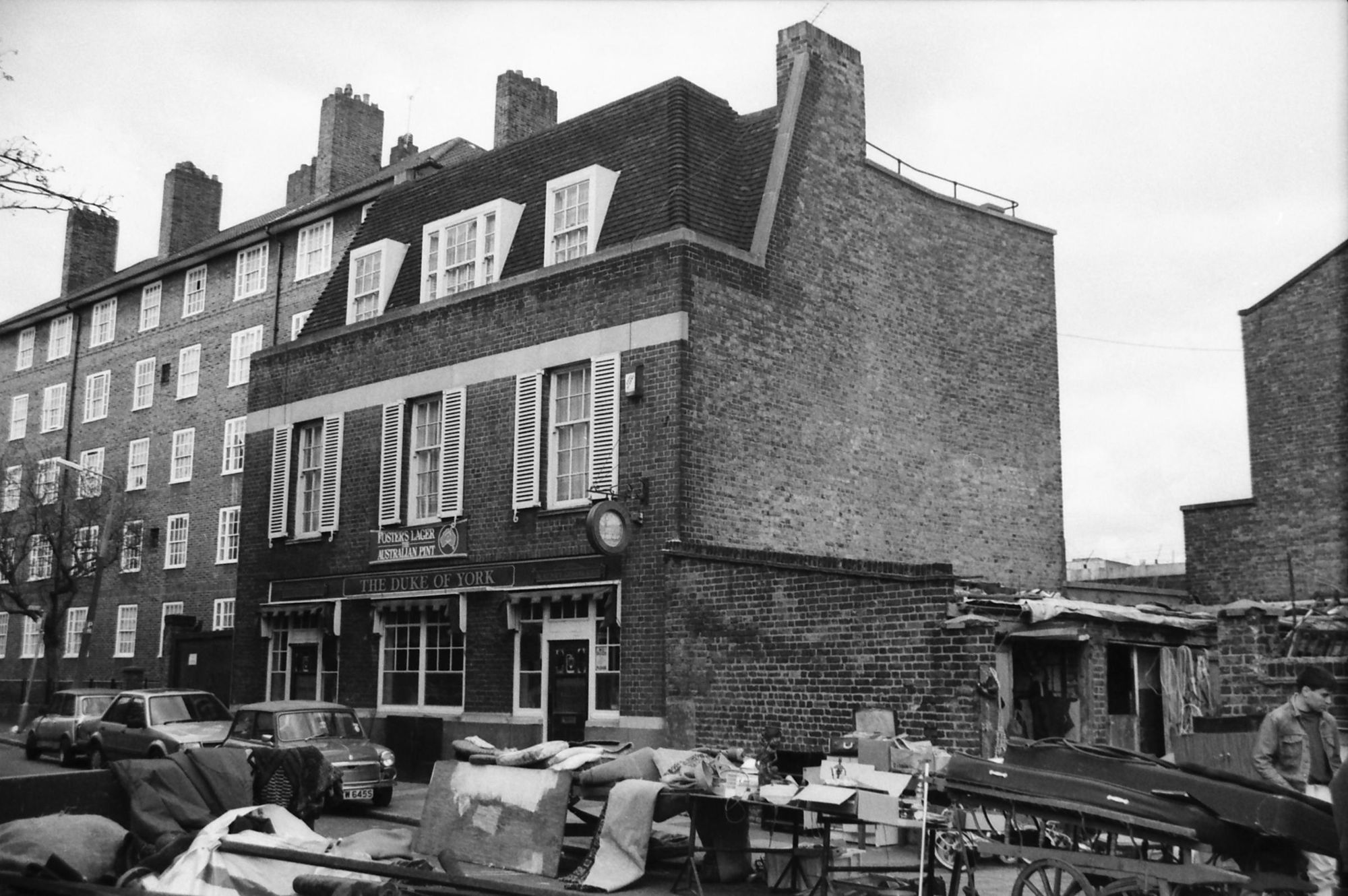 Duke of York London E5 taken in 1989.. (Pub, External, Key). Published on 18-04-2018