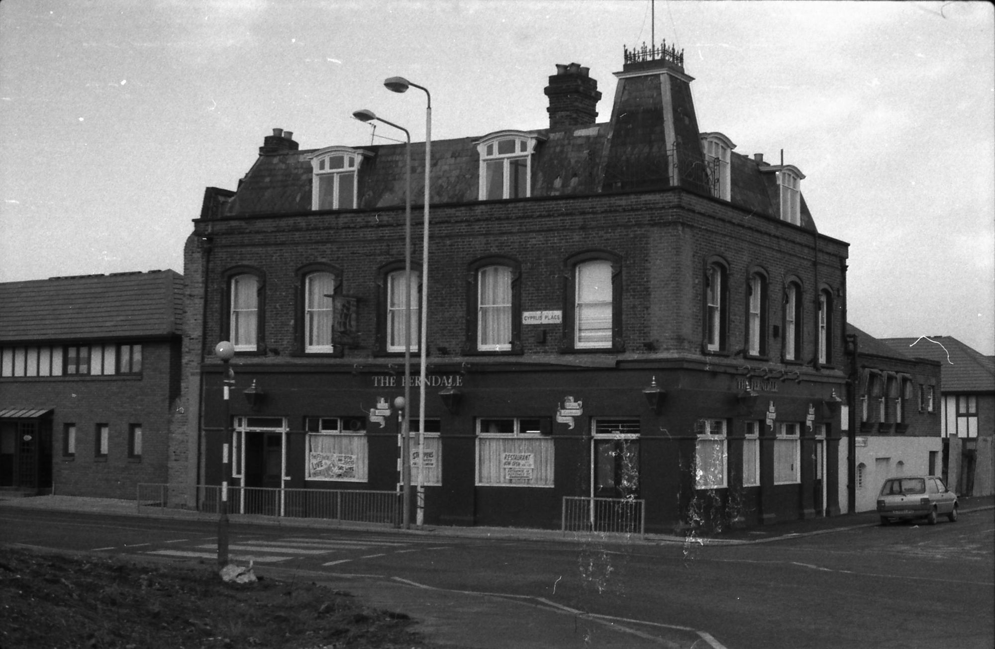Ferndale London E6 taken in 1987.. (Pub, External). Published on 18-04-2018