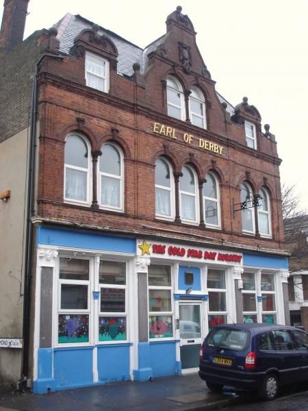 Earl of Derby London E7. (Pub, External). Published on 01-11-2013
