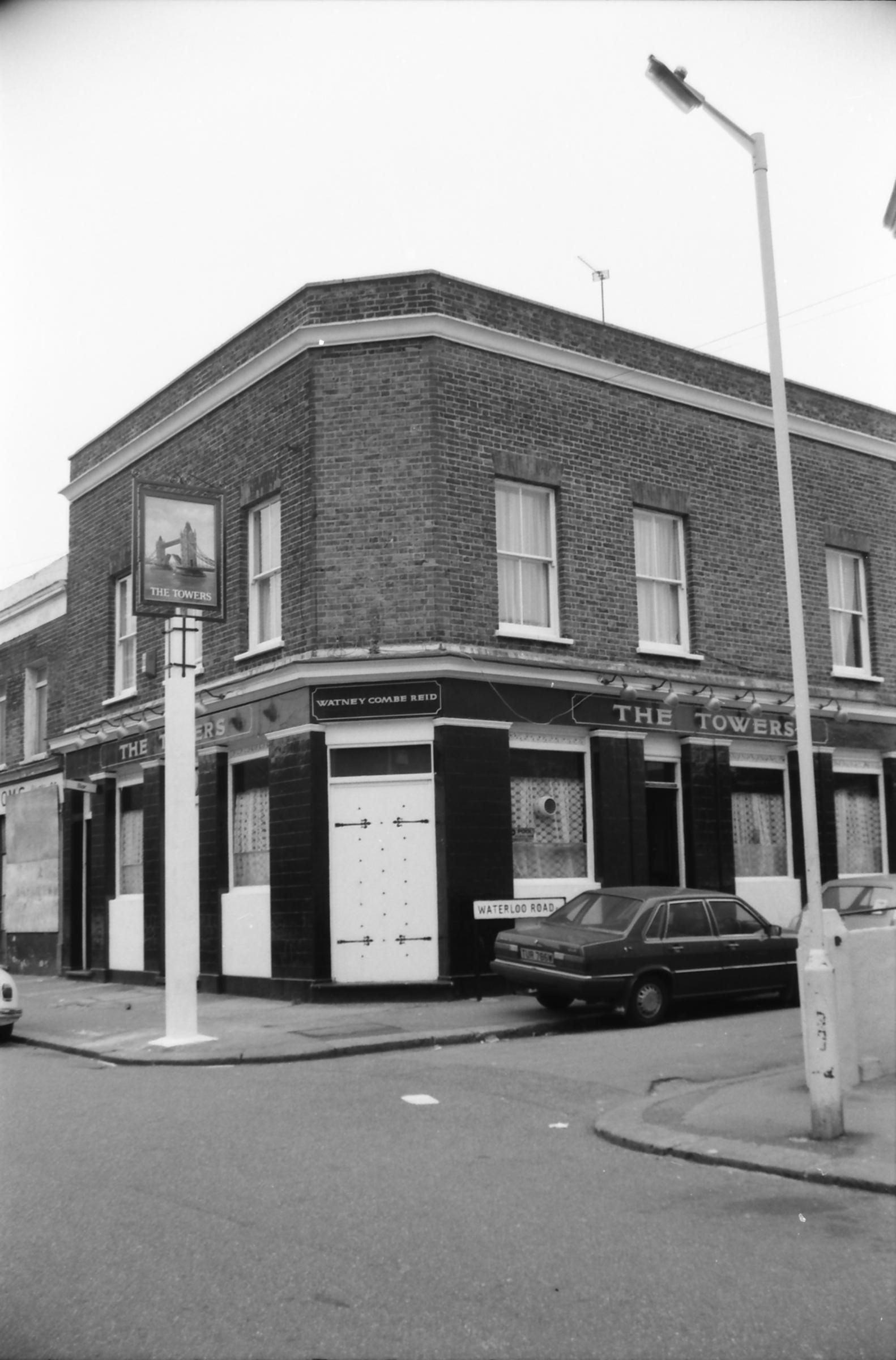 Towers London E7 taken Sept 1988.. (Pub, External, Key). Published on 18-04-2018