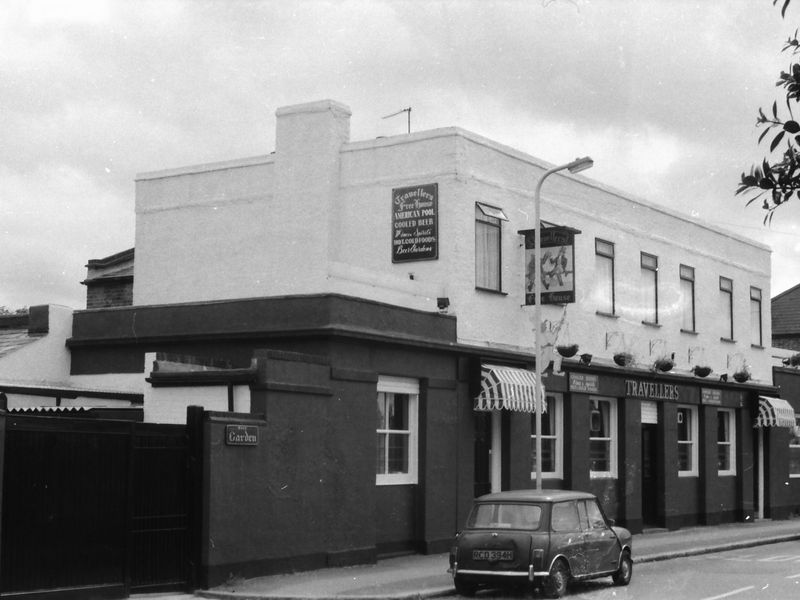 Travellers Rest London E7 taken July 1987.. (Pub, External, Key). Published on 18-04-2018 