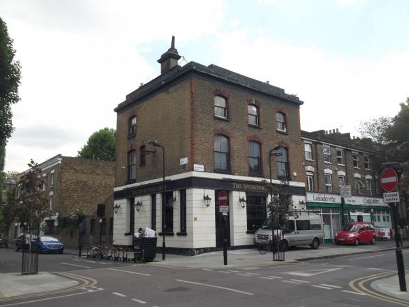 Spurstowe Arms London E8 taken June 2015. (Pub, External). Published on 13-08-2015