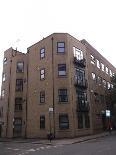 Florfield Arms, site of, London E8 taken May 2015. (Pub, External, Key). Published on 13-06-2015