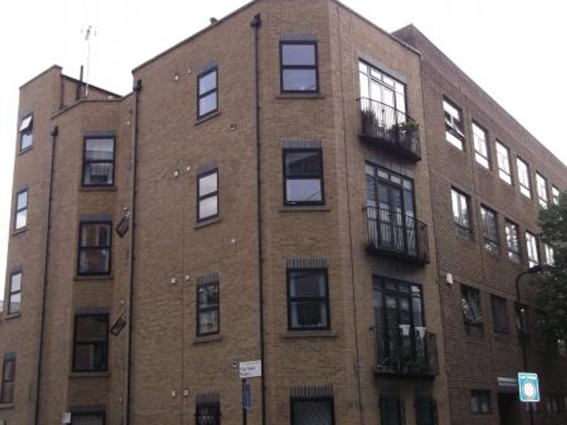 Florfield Arms, site of, London E8 taken May 2015. (Pub, External, Key). Published on 13-06-2015