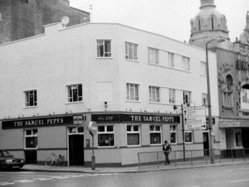 Samuel Pepys London E8 taken in 1989.. (Pub, Key). Published on 05-05-2016