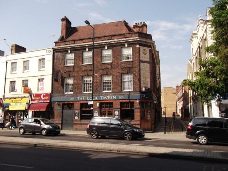 Cock London E8 taken Aug 2013. (Pub, External). Published on 02-12-2013