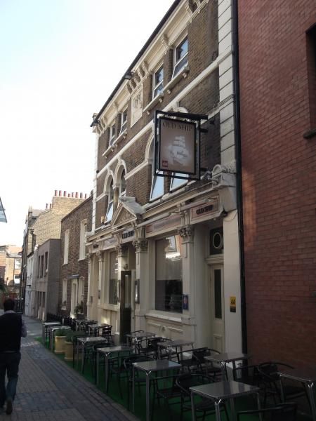 Old Ship London E8 taken Aug 2013. (Pub, External). Published on 02-12-2013