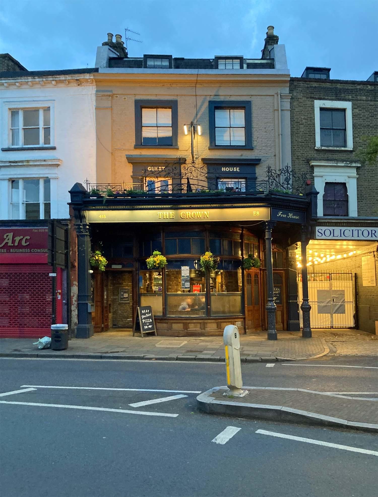 CrownANDhalfCrown London E8 - 20250531. (Pub, External, Key). Published on 14-07-2025