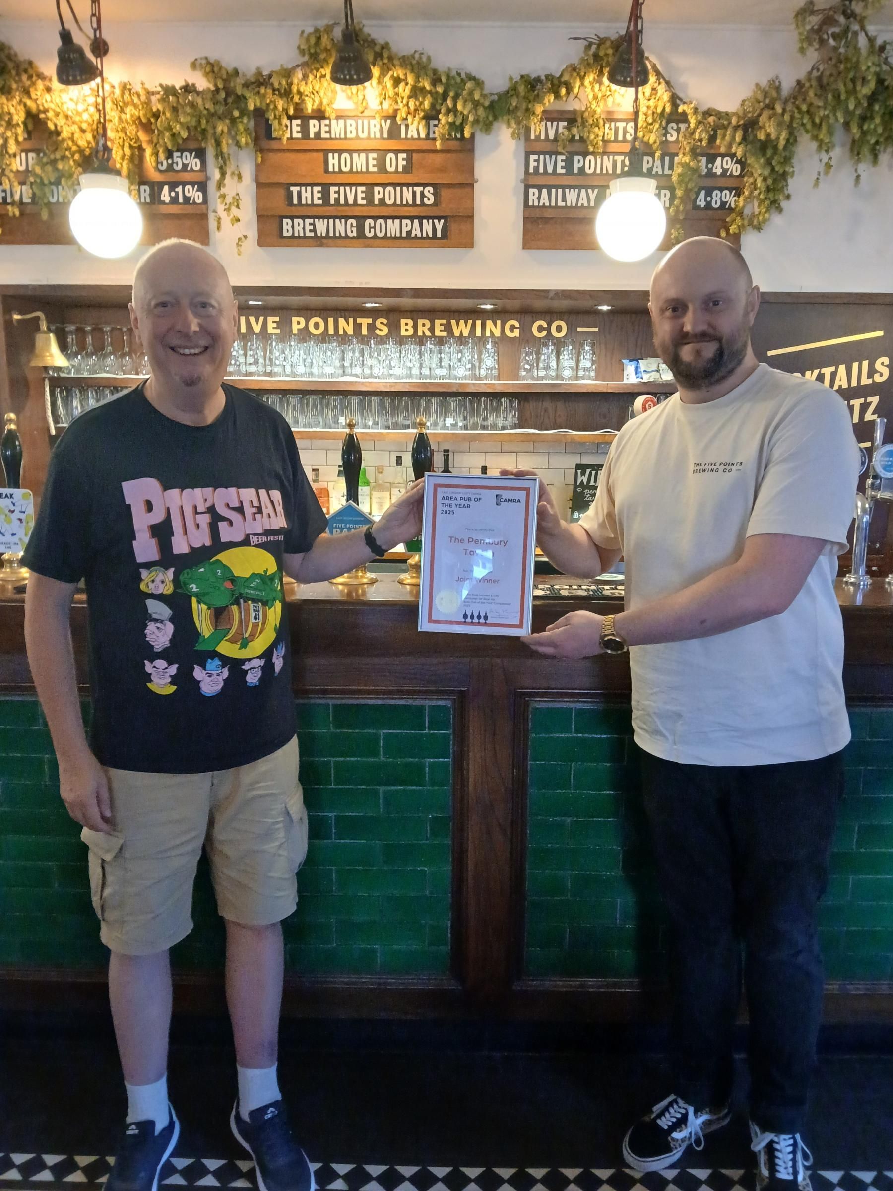 Pembury Presentation 2025 London E8.. (Pub, Bar). Published on 23-12-2025