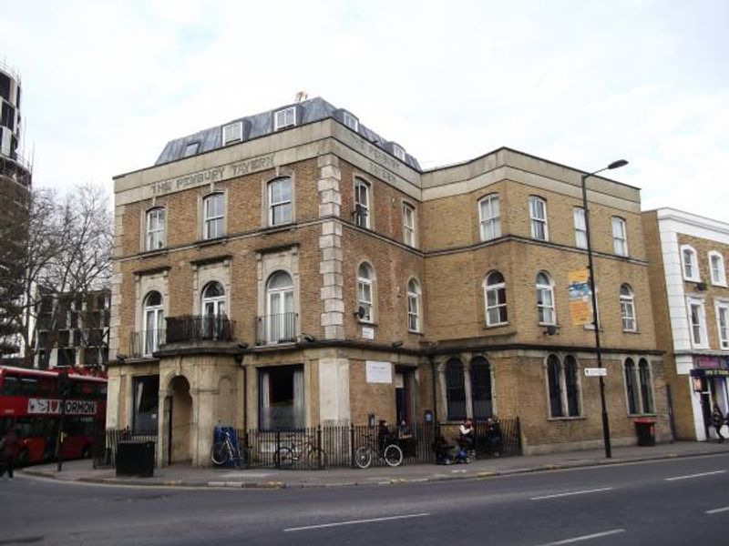 Pembury Tavern London E8 taken April 2015. (Pub, External). Published on 04-05-2015 