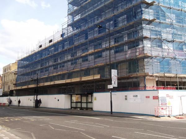 District/Earl Amhurst, site of, London E8 taken May 2015. (Pub, External, Key). Published on 13-06-2015