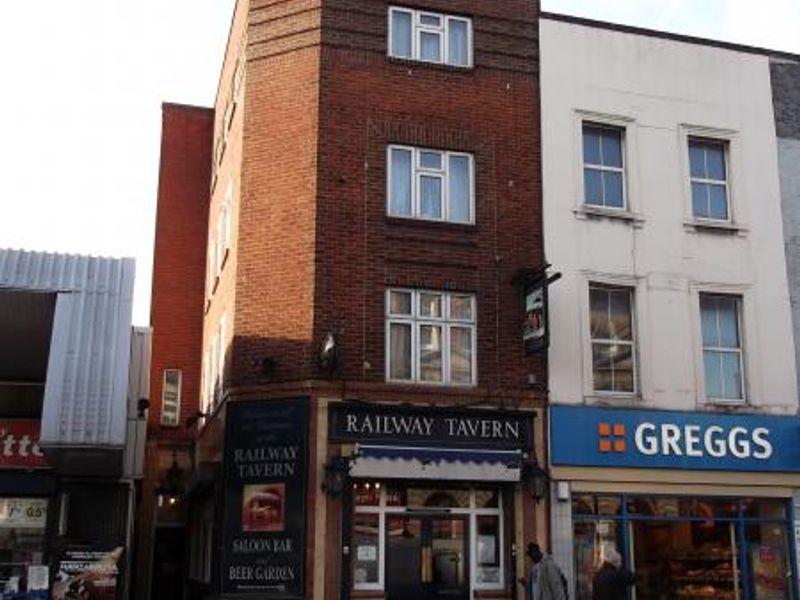 Railway Tavern Kingsland Road E8 taken Jan 2014. (Pub, External, Key). Published on 23-01-2014