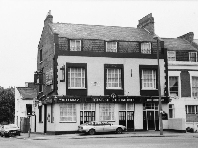 Duke of Richmond London E8 taken 2 July 1989.. (Pub, External). Published on 21-06-2018 