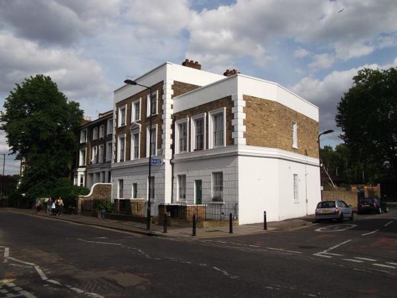 Duke of Marlborough, site of, London E8 taken May 2015. (Pub, External, Key). Published on 13-06-2015