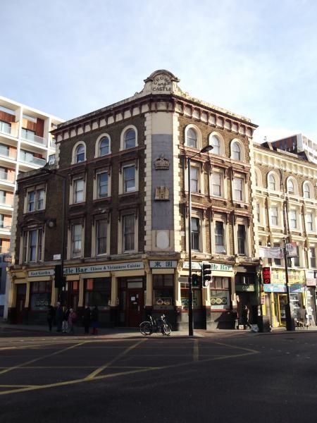 Crown & Castle London E8 taken Jan 2014. (Pub, External). Published on 22-01-2014