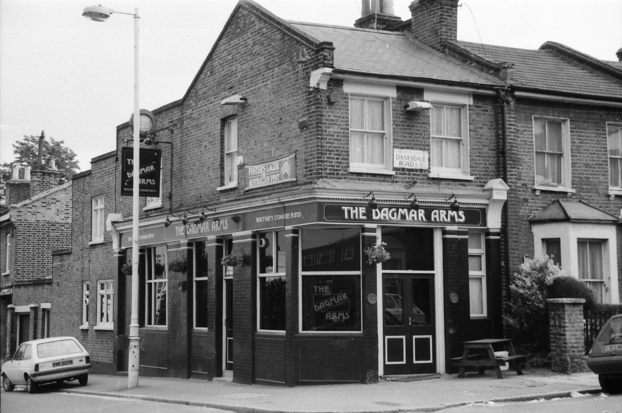 Dagmar Arms London E9 taken in 1987.. (Pub, External, Key). Published on 08-09-2018