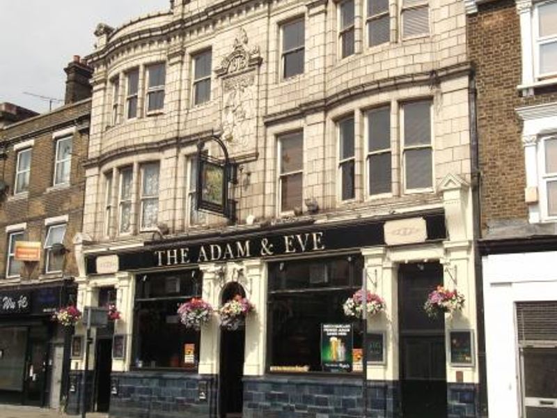 Adam & Eve Cock London E9 taken Aug 2013. (Pub, External). Published on 02-12-2013 