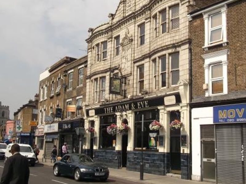 Adam & Eve Cock London E9 taken Aug 2013. (Pub, External). Published on 02-12-2013 