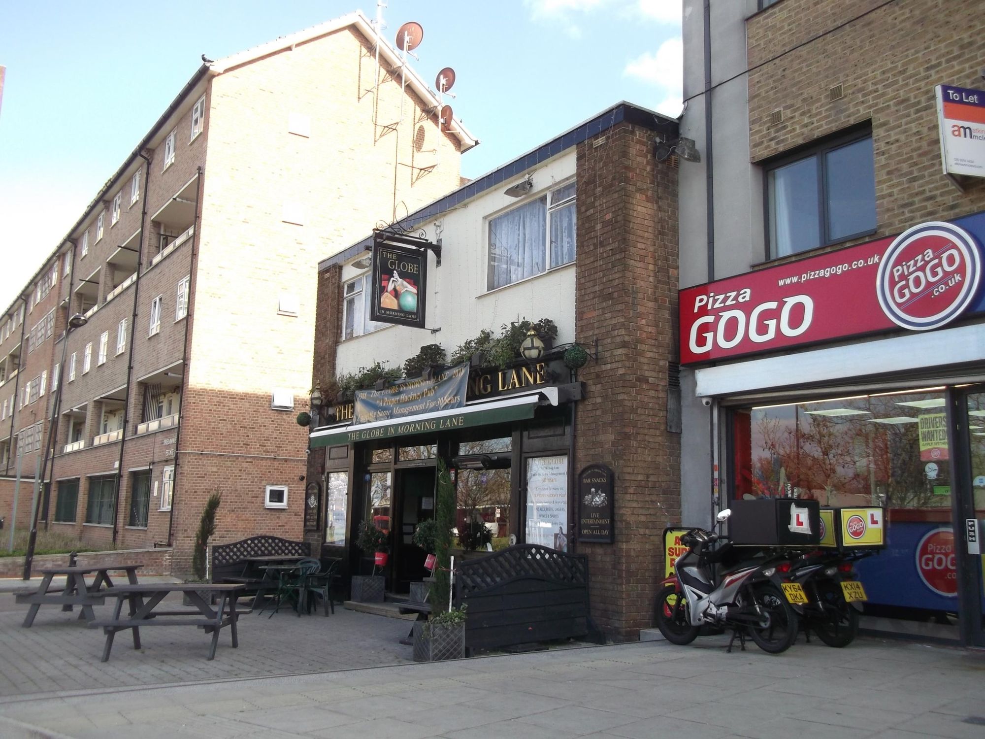 Globe London E9 taken 26 Mrch 2019.. (Pub, External). Published on 15-04-2019