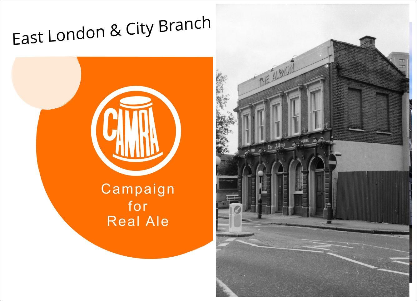 Allbion London E9 in 1987.. (Pub, External). Published on 05-05-2024
