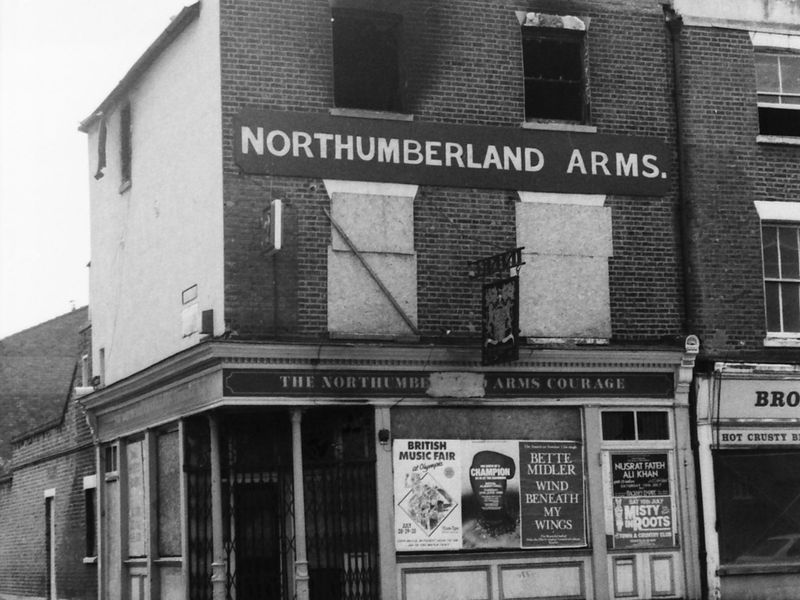 Northumberland Arms London E9 taken 2 Juy 1989.. (Pub, External, Key). Published on 08-09-2018