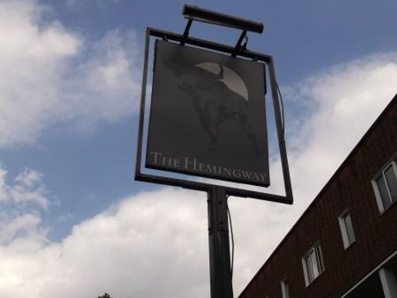 Hemmingway London E9 taken June 2015. (Sign). Published on 13-08-2015 