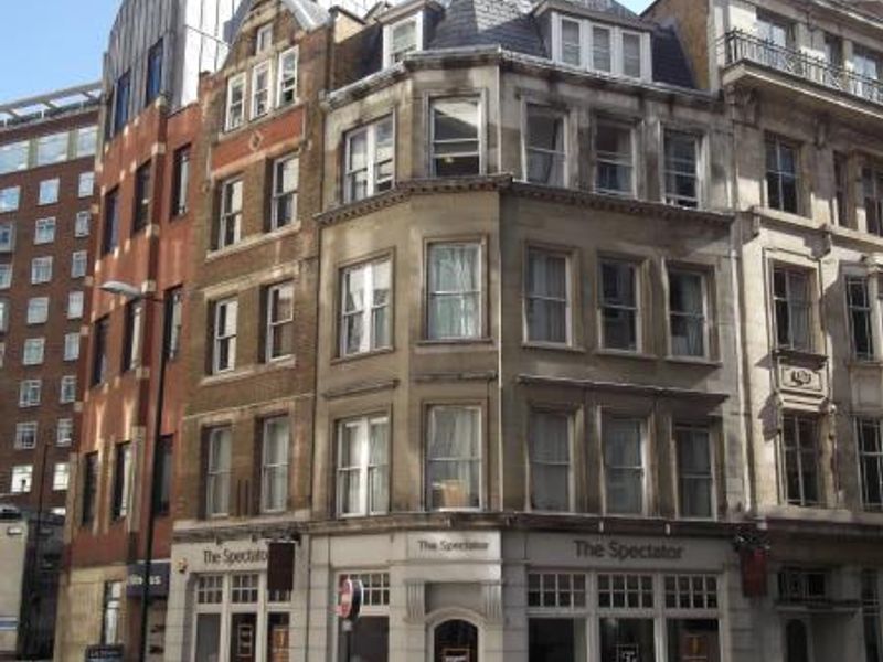 Spectator London EC1 taken June 2014. (Pub, External, Key). Published on 11-08-2014