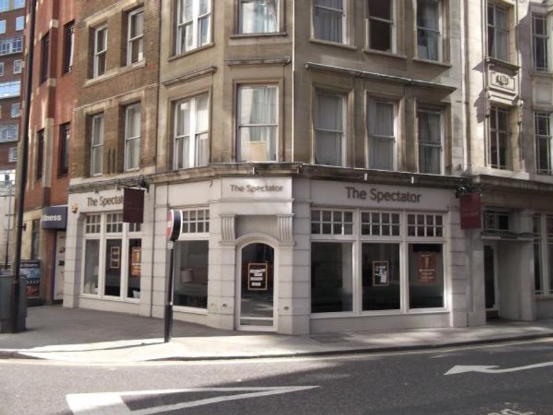 Spectator London EC1 taken June 2014. (Pub, External). Published on 11-08-2014