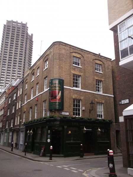 Hand & Shears London EC1 taken Apri 2014. (Pub, External, Key). Published on 19-05-2014