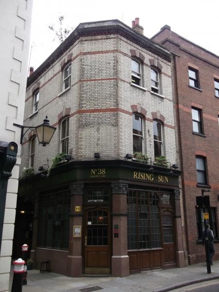 Rising Sun London EC1 taken April 2014. (Pub, External, Key). Published on 19-05-2014