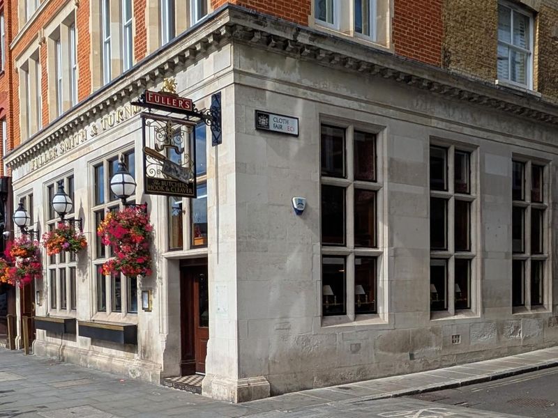 Butcher's Hook & Cleaver London EC1A-20250829. (Pub, External, Key). Published on 23-12-2025