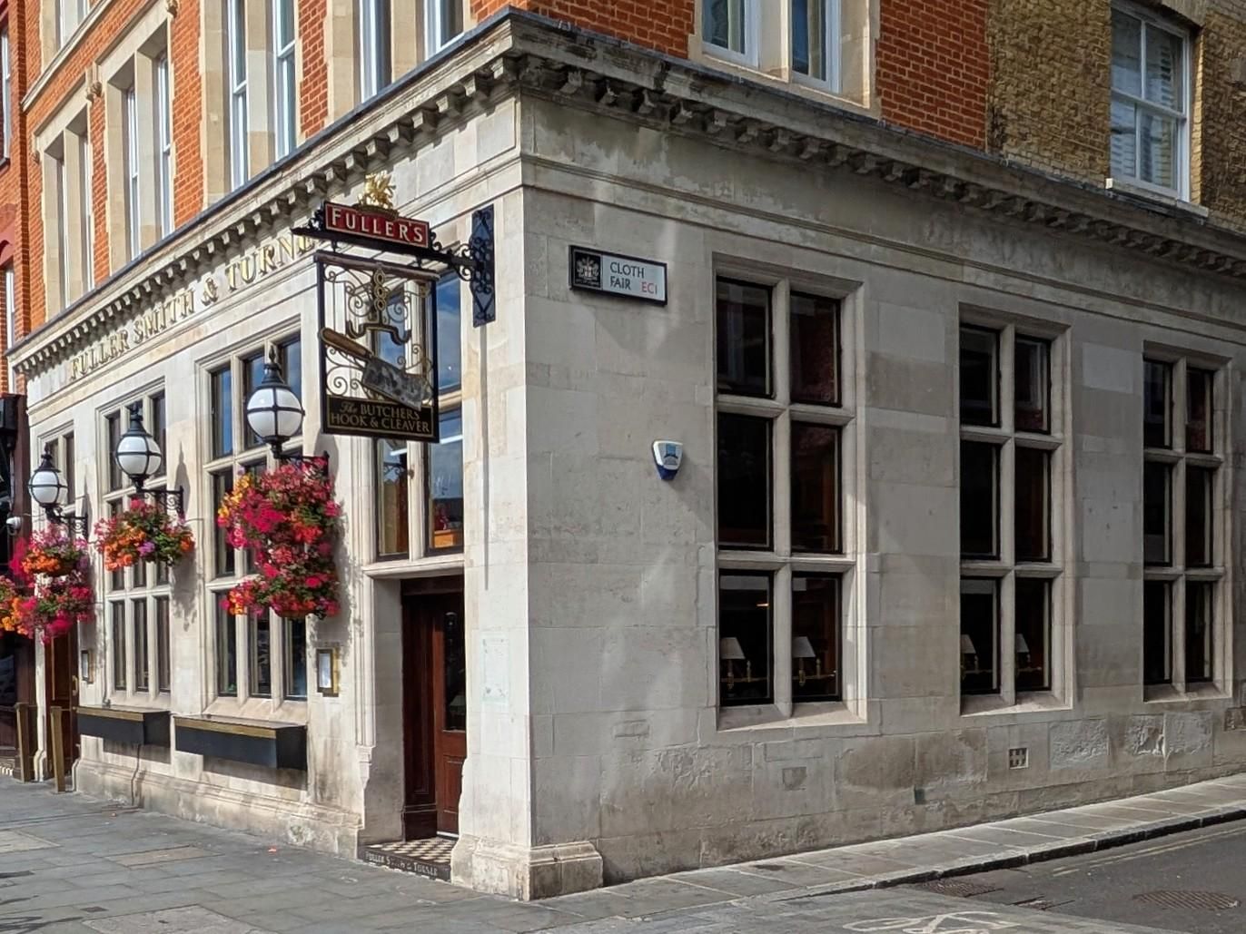 Butcher's Hook & Cleaver London EC1A-20250829. (Pub, External, Key). Published on 23-12-2025