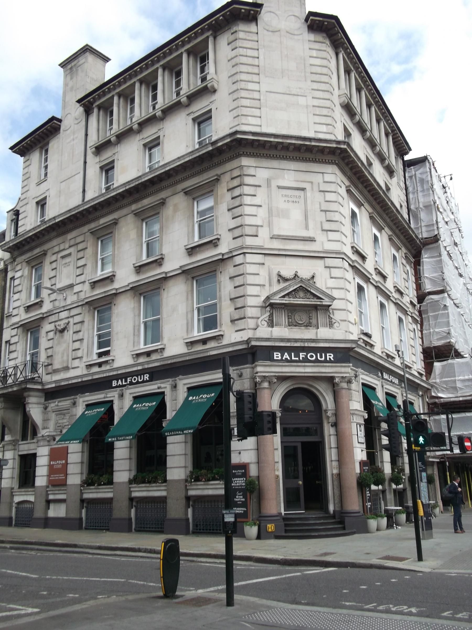 Balfour St Barts London EC1 20210818. (Pub, External). Published on 08-01-2022