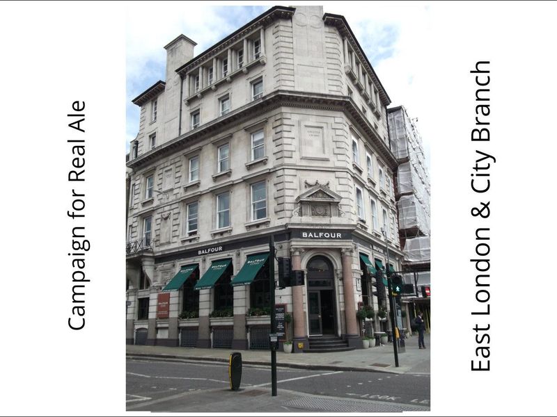 Balfour St Barts London EC1 20210818. (Pub, External, Key). Published on 08-01-2022