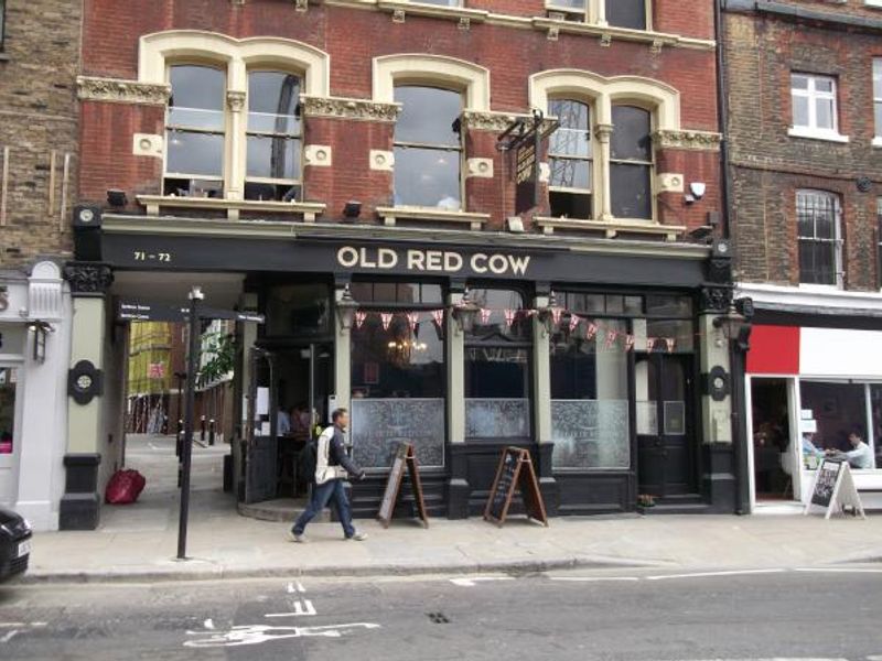 Olde Red Cow London EC1 take June 2012. (Pub, External, Key). Published on 24-11-2013