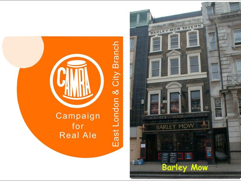 Barley Mow London EC1 c2010. (Pub). Published on 22-04-2023
