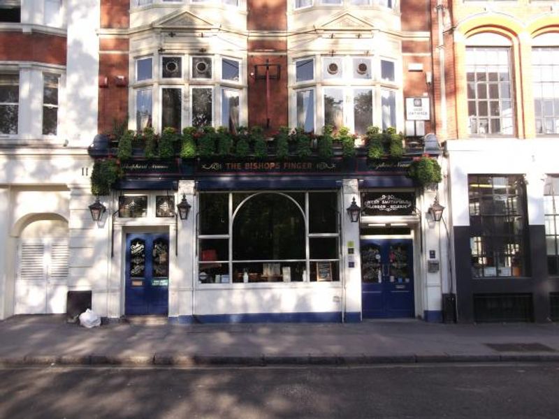 Bishops Finger London EC1 taken May 2014. (Pub, External). Published on 19-05-2014