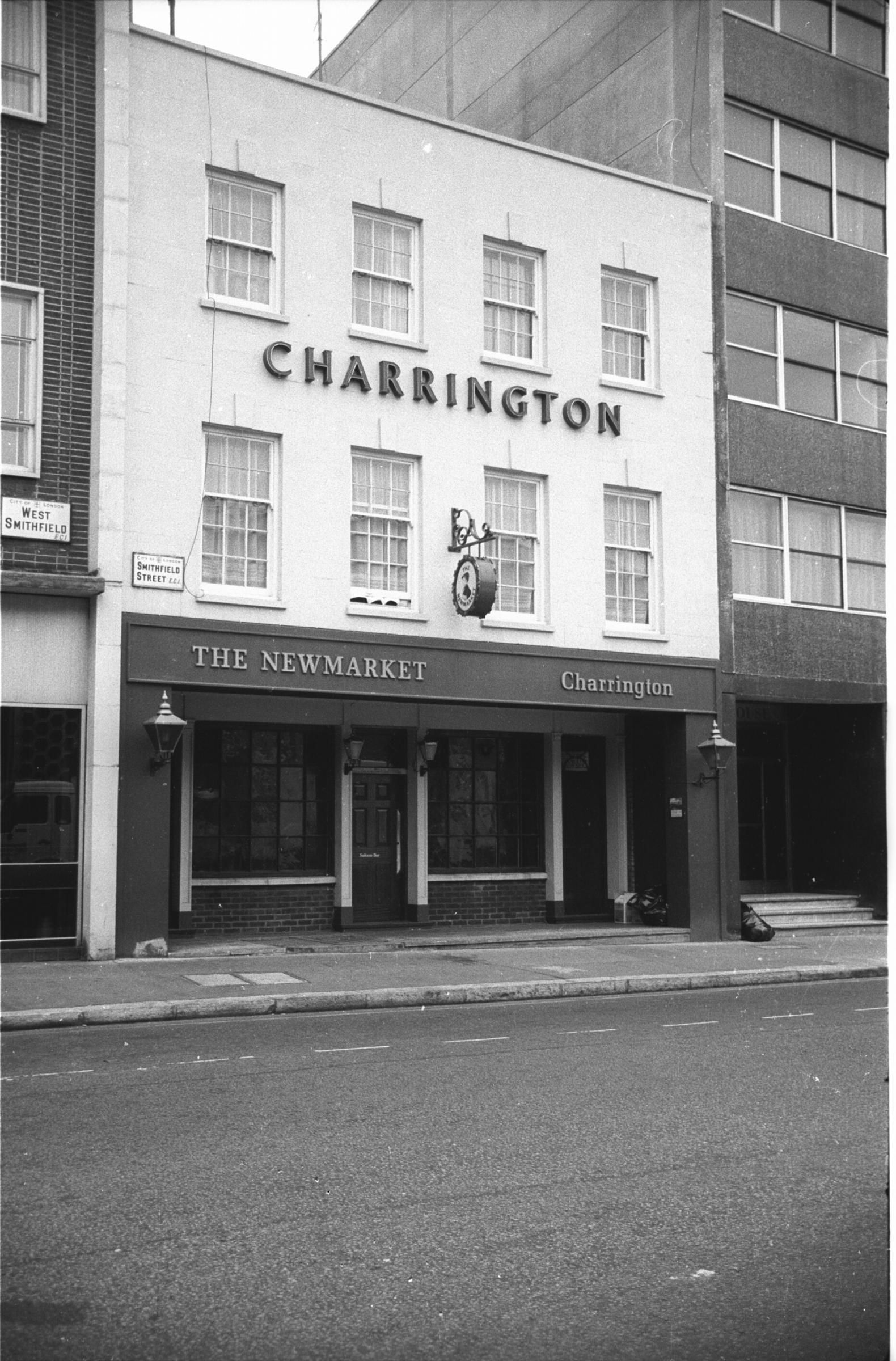 Newmarket London EC1 taken July 1985.. (Pub, External). Published on 14-01-2019