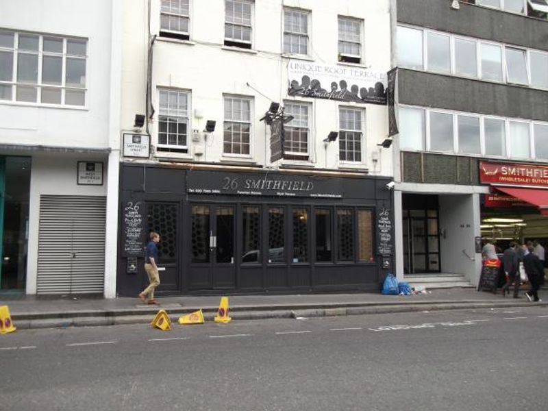 New Market London EC1 taken June 2012. (Pub, External, Key). Published on 24-11-2013