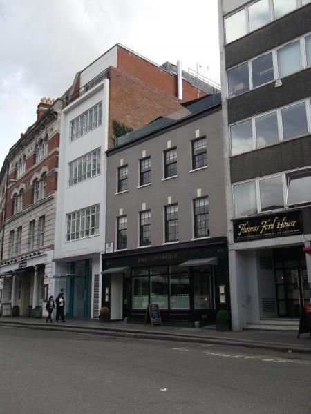 Newmarket-Bird of Smithfield London EC1 taken April 2014. (Pub, External). Published on 01-05-2014