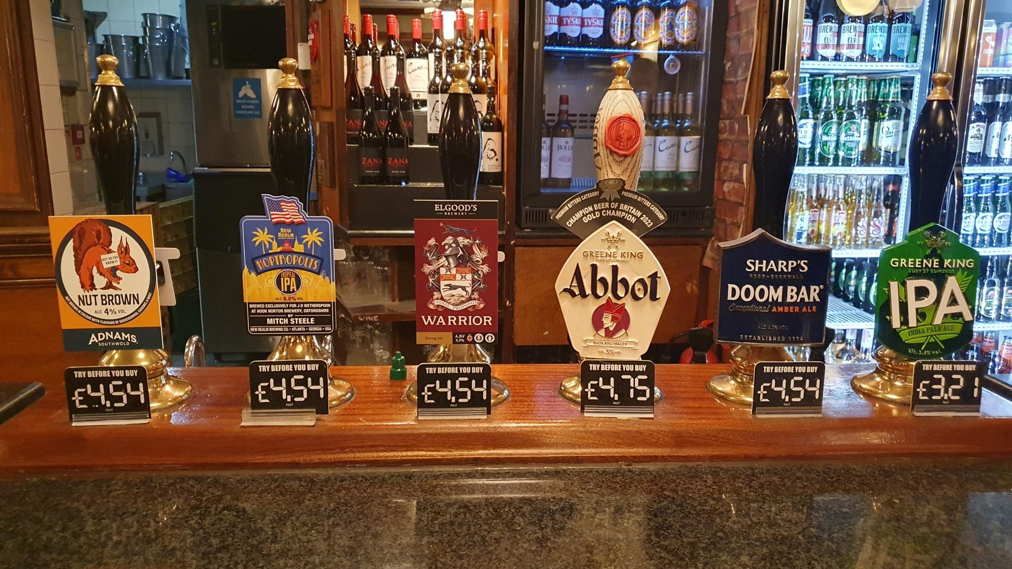 Beers on 17 Oct 23. Published on 18-10-2023