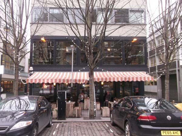 Clerkenwell & Social London EC1 taken Dec 2015. (Pub, External). Published on 07-04-2016
