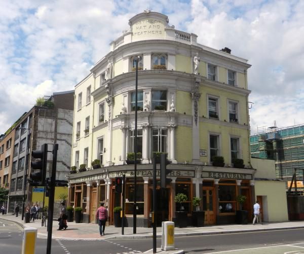 Hat & Feather London EC1 taken June 2011. (Pub, External, Key). Published on 24-11-2013