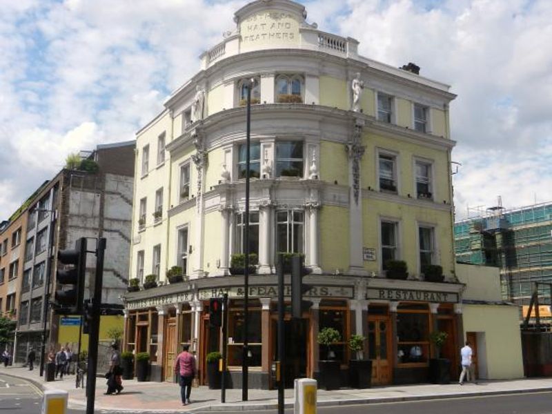 Hat & Feather London EC1 taken June 2011. (Pub, External, Key). Published on 24-11-2013