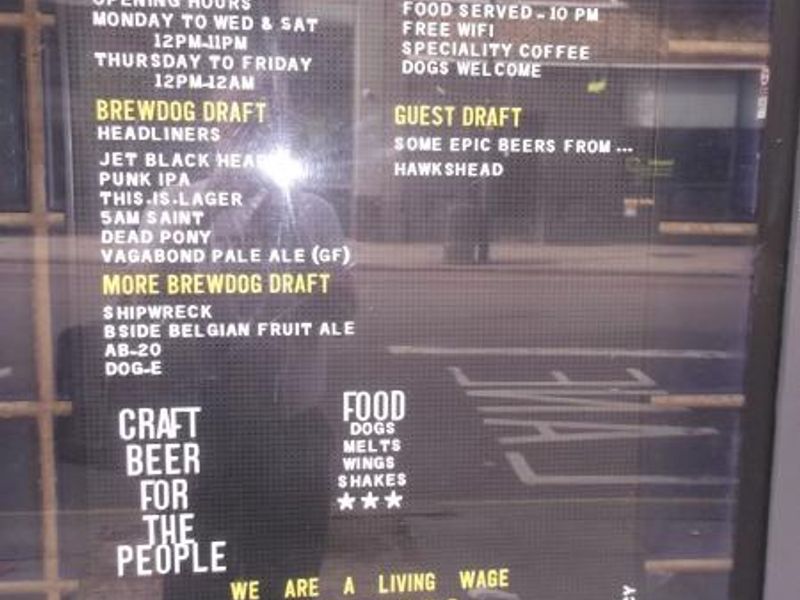 Brewdog London EC1 taken May 2016. (External). Published on 10-05-2016