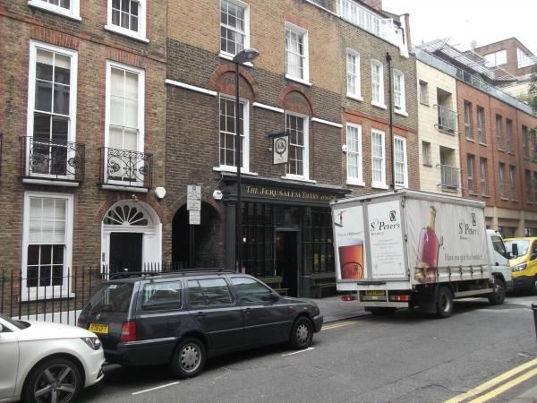 Jerusalem Tavern London EC1 taken Aug 2015. (Pub, External). Published on 13-08-2015