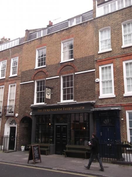 Jerusalem Tavern London EC1 taken March 2016. (Pub, External). Published on 07-04-2016
