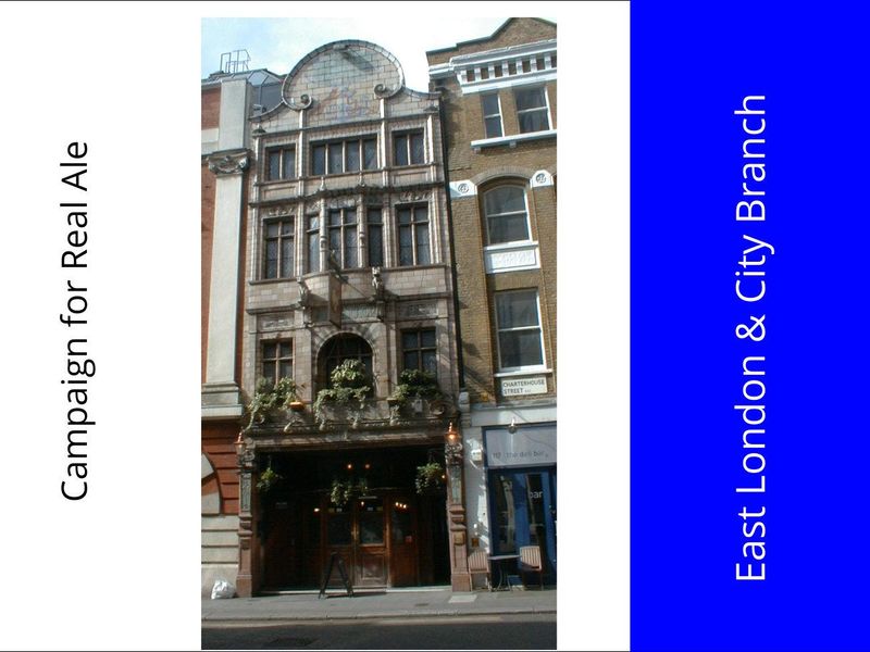 Fox & Anchor London EC1. (Pub, External). Published on 23-04-2023