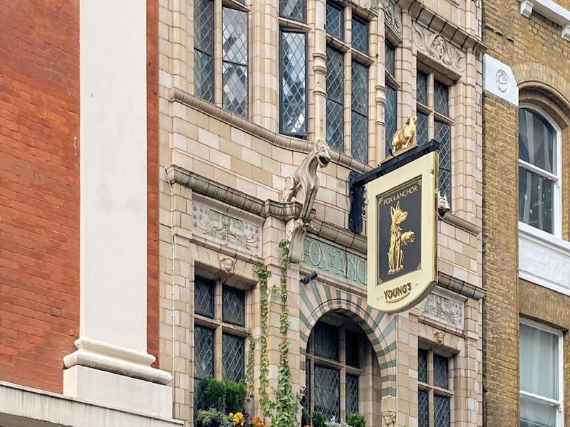 Fox and Anchor London EC1M 20260415 . (Pub, External, Key). Published on 28-04-2026