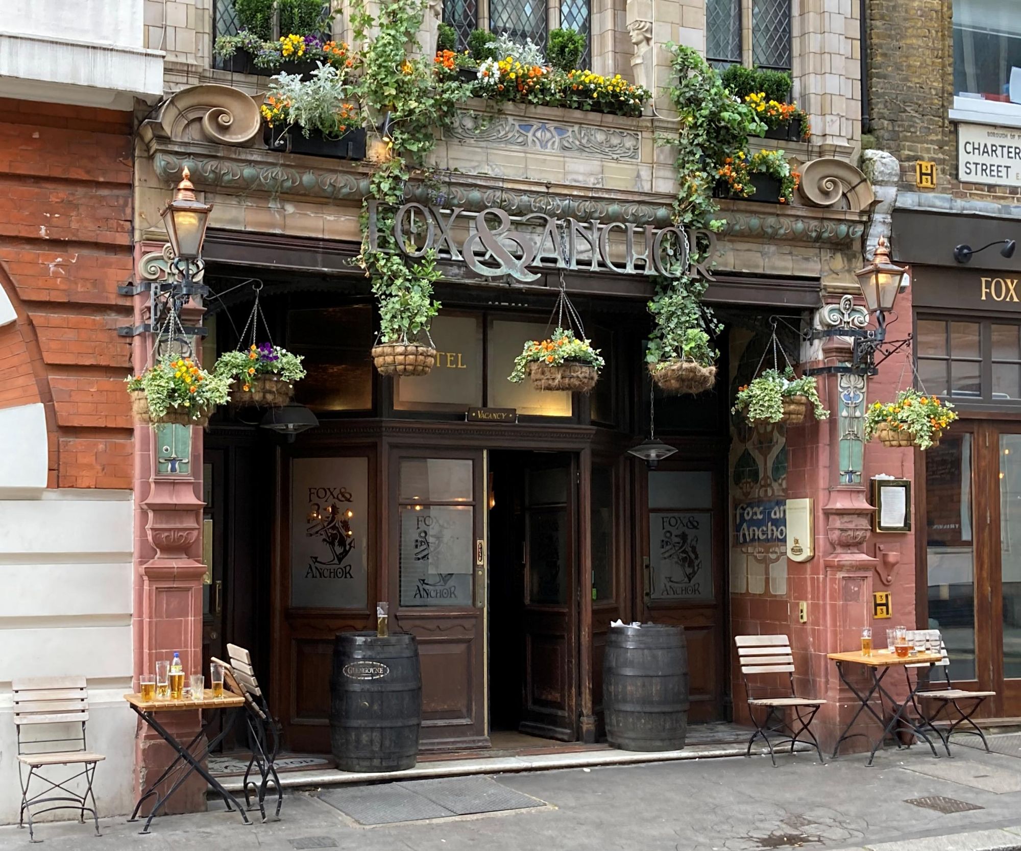 Fox and Anchor London EC1M 20260415 . (Pub, External). Published on 28-04-2026